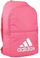 Женский спортивный рюкзак Adidas Classic Backpack 28х46х16 см Розовый (DW3709) TV, код: 7790872