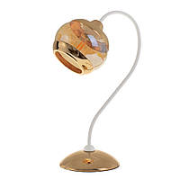 Настольная лампа барокко Brille 60W LK-661 Золотистый DH, код: 7271258