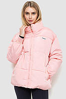 Куртка женская однотонная светло-розовый 235R1937 Ager M NB, код: 8453819