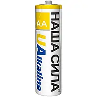 Батарейка НАША СИЛА LR6 Alkaline 4 в шрінку 3113 (6922363162932)