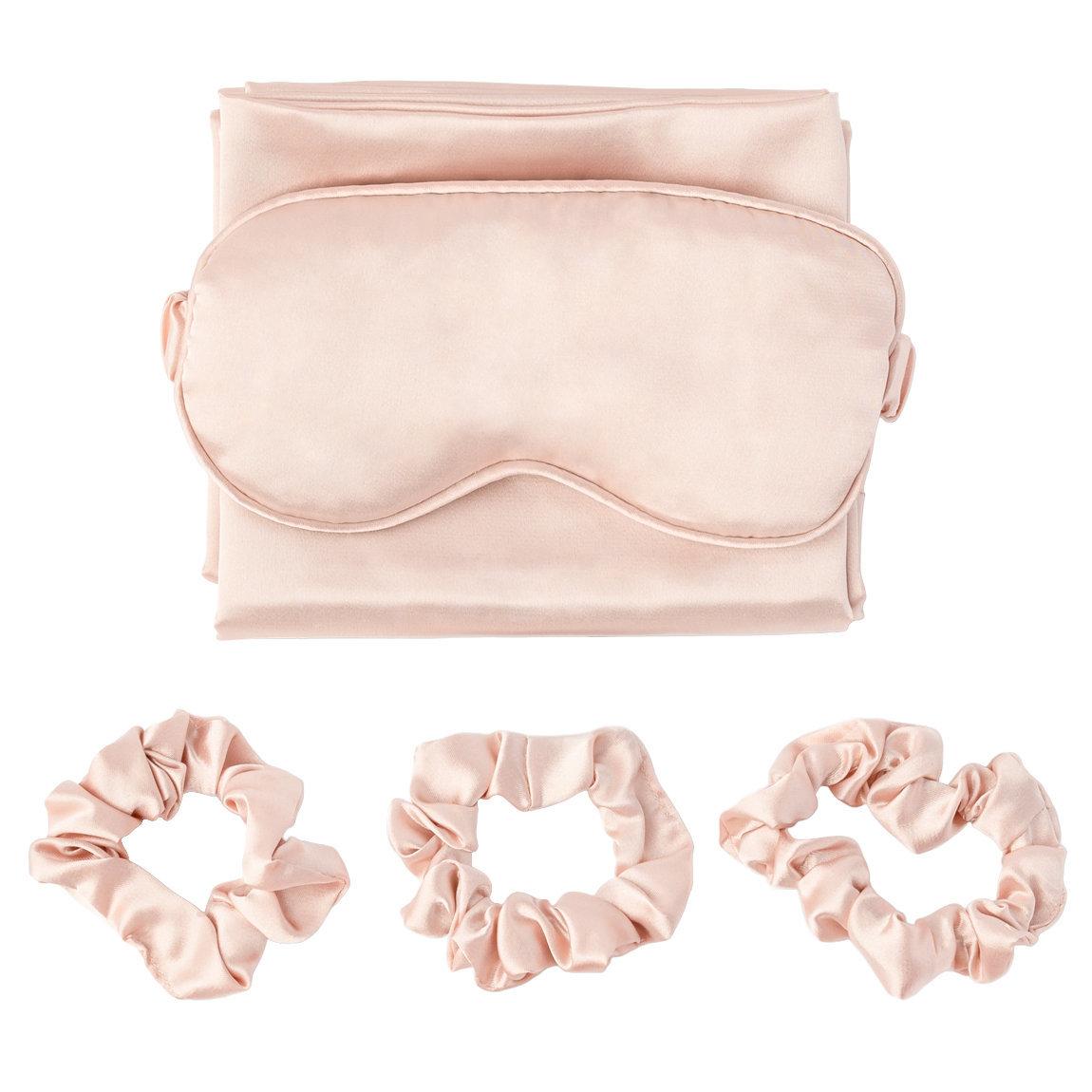 Набір для сну сатиновий SACHEU BEAUTY Silky Sleep Set (наволочка, маска для сну, 3 гумки для волосся)