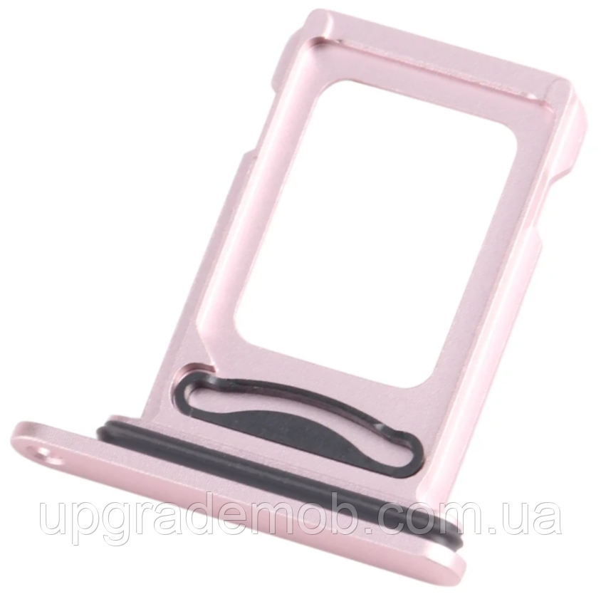 Тримач Sim-карти iPhone 15/15 Plus на 2 Sim-карти рожевий Pink