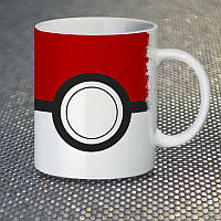 Чашка Fan Girl Покебол Покемоны - Pokemon (14866) 330 мл Белый DH, код: 7588487