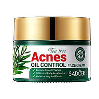 Крем для лица ACNES Oil Control Чайное дерево Sadoer 50g