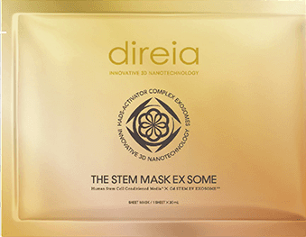 Direia The Stem Mask EX Some ревіталізуюча тканинна маска для обличчя з екзосомами, 1 шт, фото 1