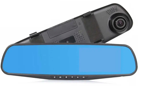 Автомобільний відеореєстратор-дзеркало Vehicle Blackbox HD DVR з камерою заднього огляду