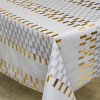 Клеенка на стол ПВХ Gold Soft на тканной основе 1,40х20м Bona Domus
