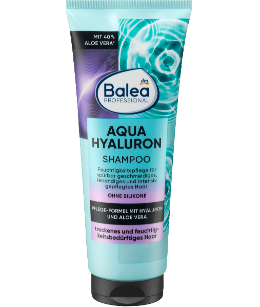 Професійний шампунь з гіалуроновою кислотою та алое вера Balea Shampoo Aqua Hyaluron 250ml Німеччина