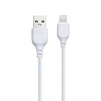 Кабель USB XO NB103 USB - Lightning 2,1А 1м Белый SE, код: 7644636