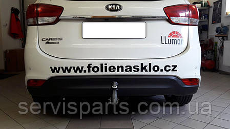 Фаркоп Kia Carens 2013- (Кіа Каренс 3) оцинкований, без підрізу бампера, фото 1