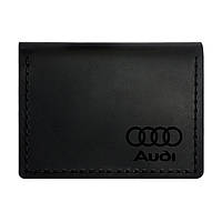 Обложка для автодокументов Anchor Stuff Audi Черный (as150401-9) FT, код: 1078626