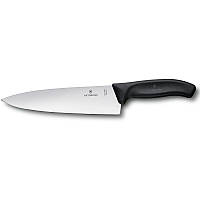 Кухонный шеф-нож Victorinox Swiss Classic Carving 20 см Черный (6.8063.20G) HH, код: 1709216