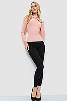 Кофта женская в рубчик светло-розовый 204R015 Ager S-M DH, код: 8228047