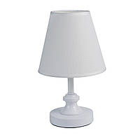 Настольная лама светильник декоративный c абажуром Sunlight белый 5061 DH, код: 8364568