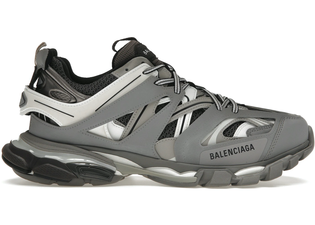 Кросівки Balenciaga Track LED Gray White - 5550