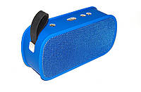 Портативная колонка блютуз колонка MP3 плеер SPS M168 Blue (006347) EJ, код: 950144