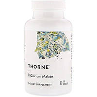 Микроэлемент Кальций Thorne Research Dicalcium Malate 120 Caps QT, код: 7519326