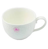 Чашка чайная фарфоровая 210 мл Вензель Tudor TU3109 DH, код: 8380307
