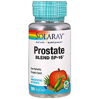 Здоровье простаты Prostate Blend SP-16 Solaray 100 капсул (19903) QT, код: 1535497