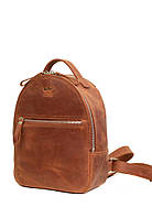Кожаный рюкзак Groove S светло-коричневый винтажный The Wings QT, код: 8132313