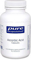 Капсулы с аскорбиновой кислотой Pure Encapsulations 90 капсул (20441) QT, код: 1535664