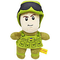 Мягкая игрушка Mic Солдат ЗСУ без бороды (KD703) LW, код: 7581905