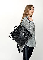 Женский рюкзак-сумка Sambag Trinity крокодил (28303070) QT, код: 8111430