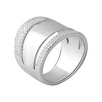 Серебряное кольцо SilverBreeze с фианитами (2056706) 17 размер QT, код: 6434454