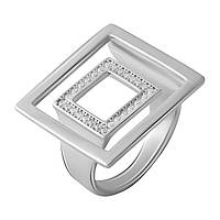 Серебряное кольцо SilverBreeze с фианитами (2066477) 16.5 размер QT, код: 6485897