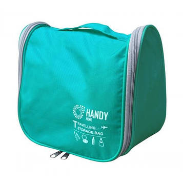 Навісний органайзер Handy Home Бірюзовий 24x11x20 см, органайзер для ванної кімнати (ST)