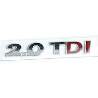 Эмблема - надпись "2.0 TDI" Passat 2015-2019 скотч 3G0853675A 2ZZ TC