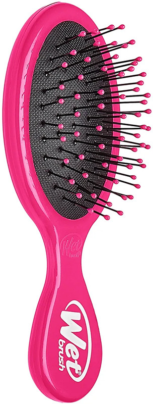 Щётка для волос Mini Detangler Pink Wet Brush - фото 2 - id-p2171417855