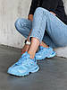 Кросівки Balenciaga Track Light Blue, фото 6