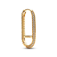 Серебряные серьга удлиненная Pandora ME с паве LW, код: 8301215