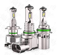Лампа LED H1 радиатор+кулер 60w/9600lm /6000K 9-18V A50 3570 Chip 12 мес. гарантия TC