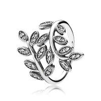 Серебряное кольцо Pandora 190921cz QT, код: 7361555