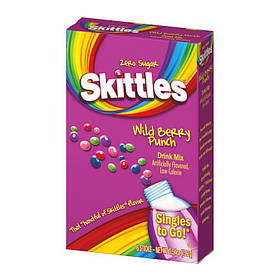 Порошковий напій Skittles Drink Mix Wild Berry Punch 15g