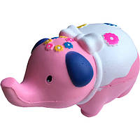 Мягкая игрушка антистресс Сквиши Squishy Слон Розовый (tdx0000073) QT, код: 296552