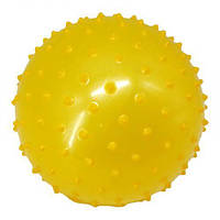 Резиновый мяч массажный, 16 см (желтый) [tsi237390-TCI]