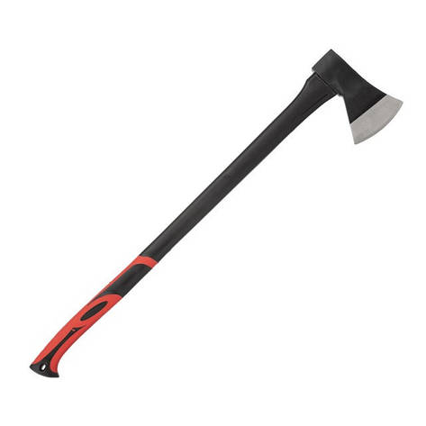 Сокира 1250 г ручка з фібергласу INTERTOOL HT-0264, фото 1
