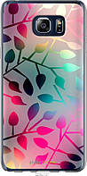 Силиконовый чехол Endorphone Samsung Galaxy Note 5 N920C Листья Multicolor (2235u-127-26985) FT, код: 7776819