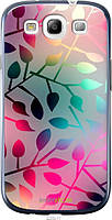 Пластиковый чехол Endorphone Samsung Galaxy S3 Duos I9300i Листья Multicolor (2235t-50-26985) FT, код: 7776700