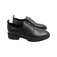Туфлі жіночі Molka чорні натуральна шкіра 231-22DTC 39 QT, код: 7511849