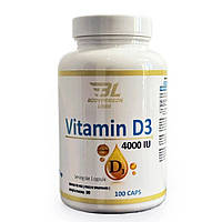 Витамины и минералы Bodyperson Labs Vitamin D3 4000 IU, 100 капсул