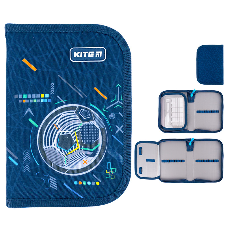 Пенал без наповнення Kite K24-621-8, 1 відділення, 1 відворот