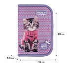 Пенал з наповненням Kite Studio Pets SP24-622H-1, 1 відділення, 2 відвороти, фото 3