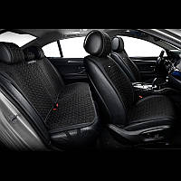 Накидки сидений премиум класса велюр "Beltex" Monte Carlo Черный (black) Полный комплект BX81100 AB