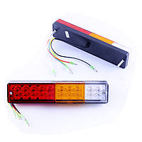 Задний фонарь Прямоугольный 12-24V 24х5,5см "NZ-602" LED 20 Корея (2шт) SQ-0011 AB