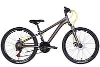 Велосипед ST 24 Discovery RIDER DD рама 11,5 Серебристый Желтый (OPS-DIS-24-308) XN, код: 8331352