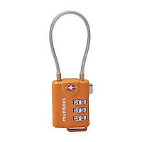 Брелок-замок Munkees 3609 TSA Cable Combi Lock Orange (MUN-3609-OR) XN, код: 6945080